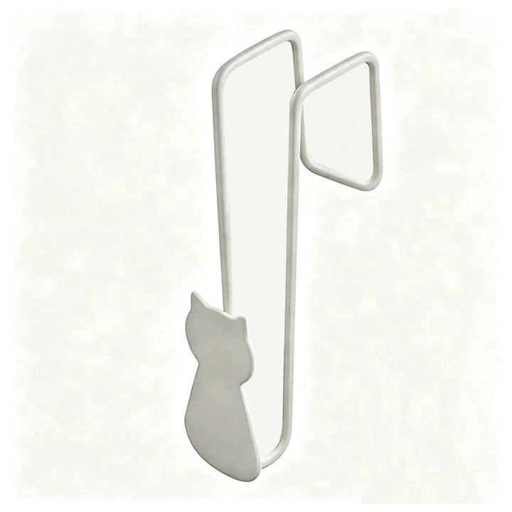 Stylish wall hook with cat motif