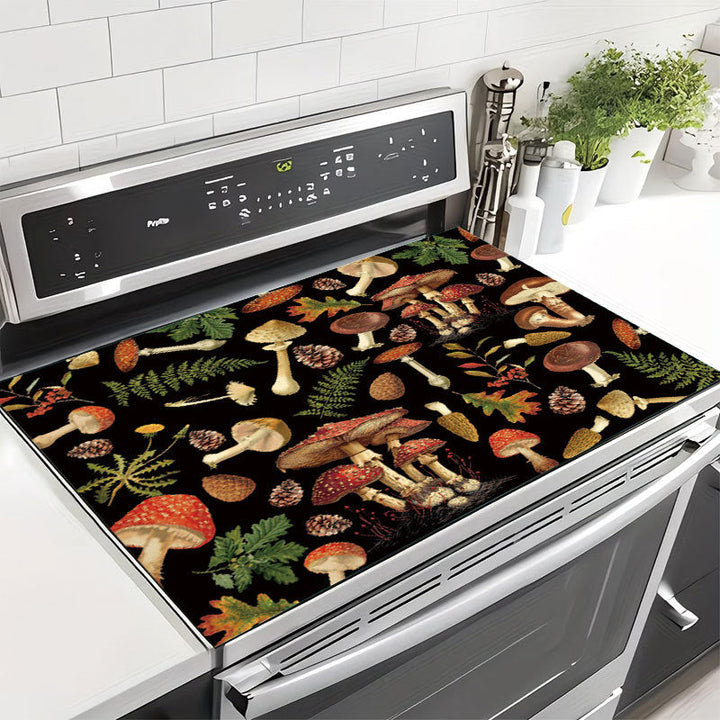 Decorative Heart and Bow-Themed Kitchen Mat