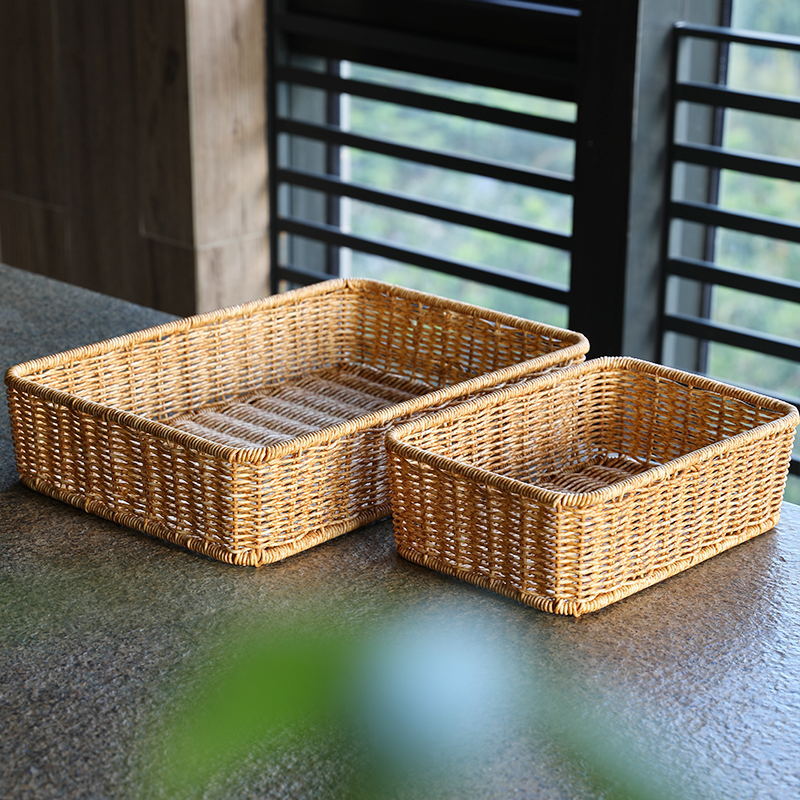 Elegant Naturally Woven Storage Bowl