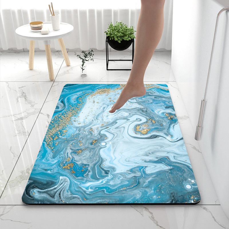 Soft Touch Marble Bath Mat