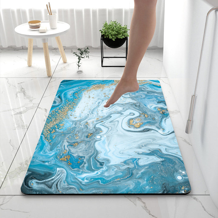 Soft Touch Marble Bath Mat