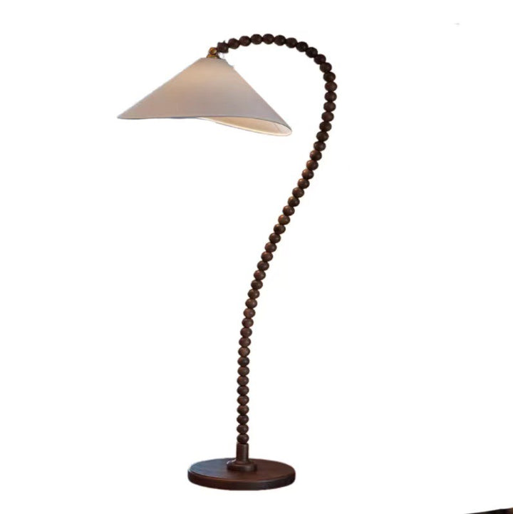 Curvy contemporary floor lamp