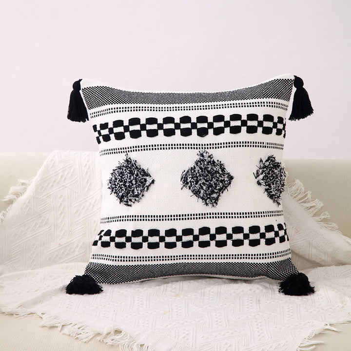 Bohemian Patterned Throw Pillow