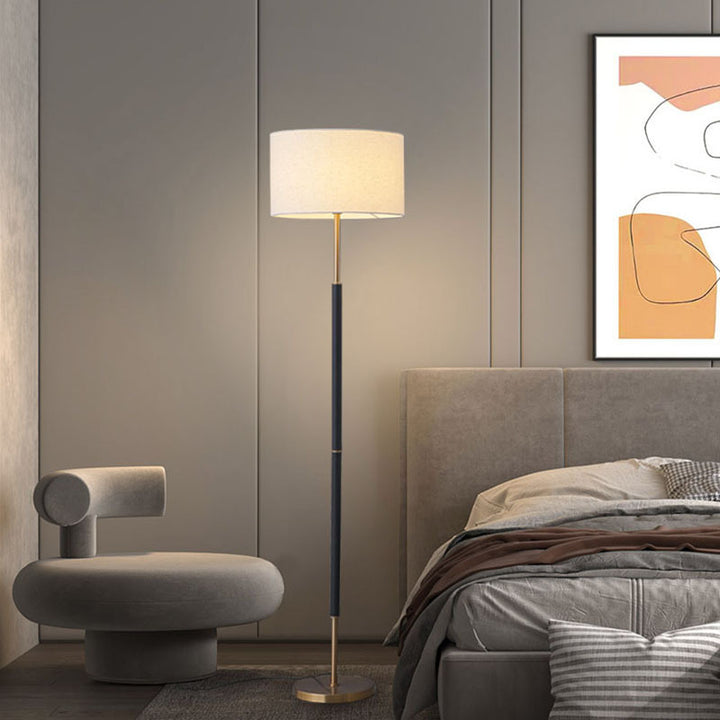 Slim modern floor lamp