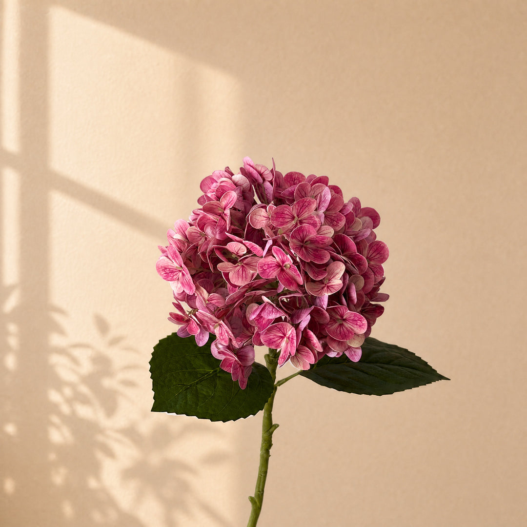 Artificial Hydrangea Floral Stem