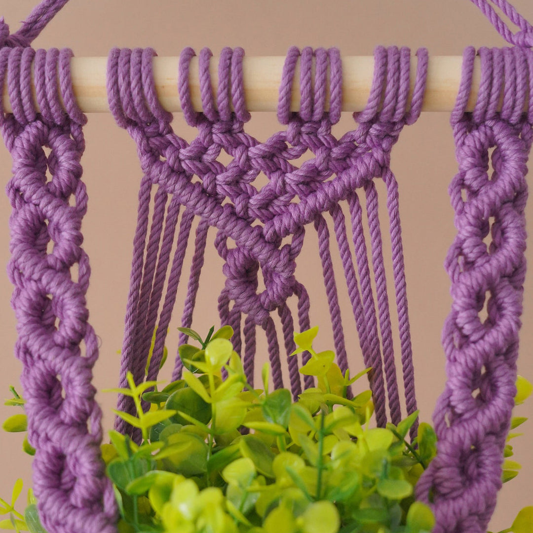 Artistic Macrame Plant Hanger