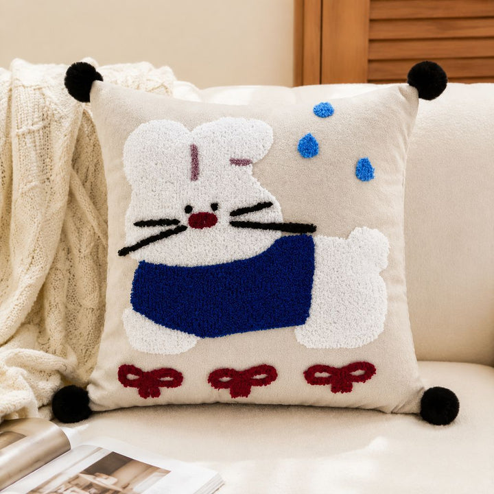 Decorative Pet-Themed Throw Pillow