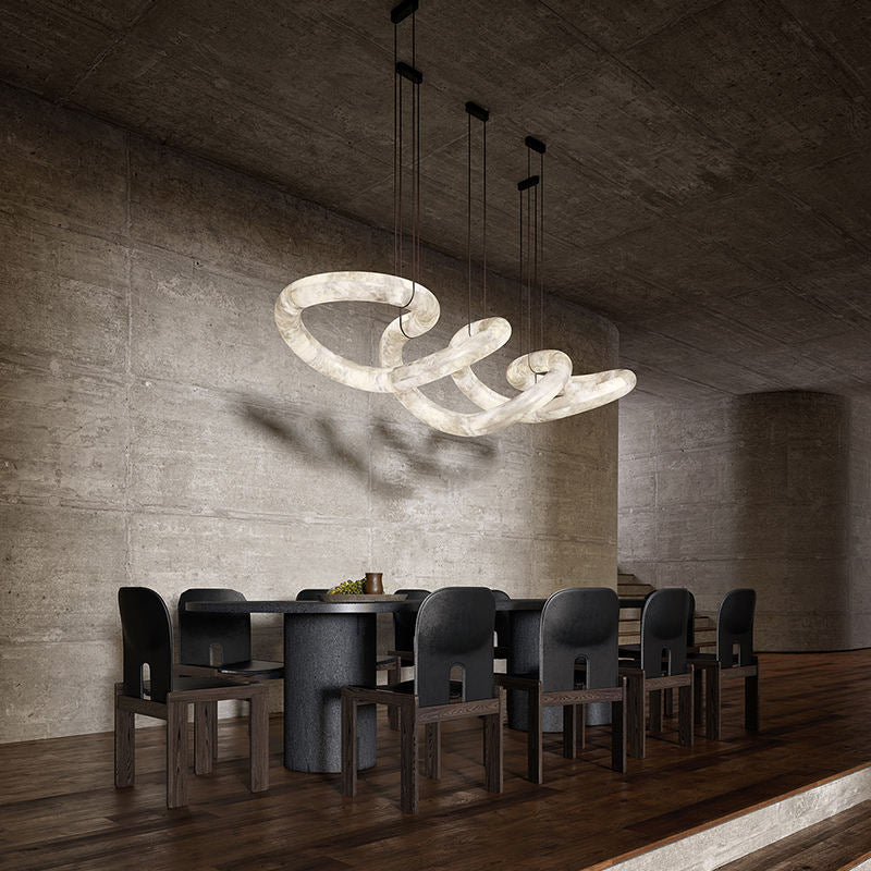 Artistic pendant light