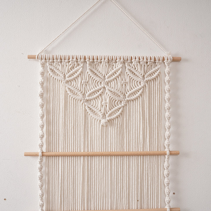 Macramé Wall Hanging Decor with Artistic Design