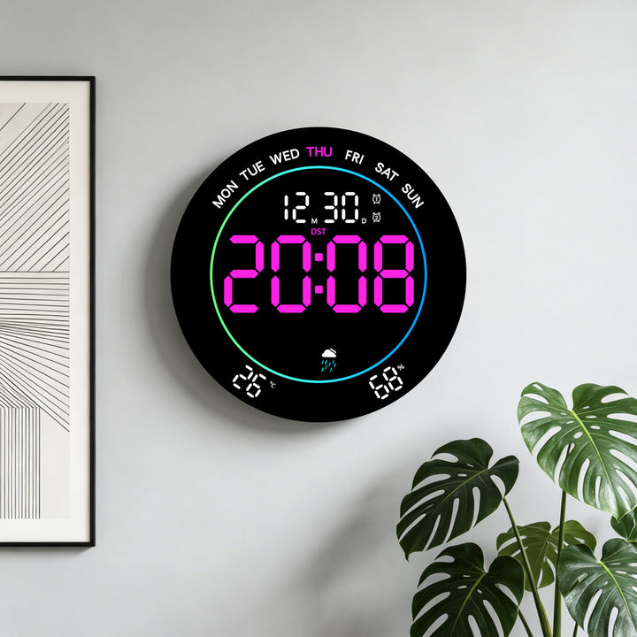 Digital Weather Alarm Clock
