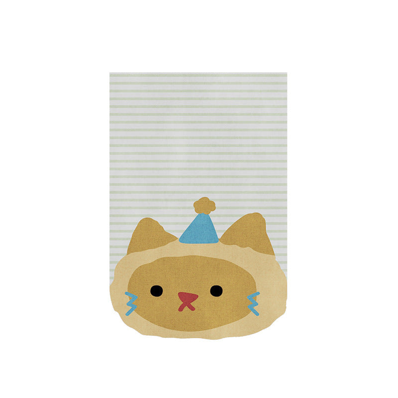 Cute Cartoon Cat Chef Cotton Kitchen Tea Towel