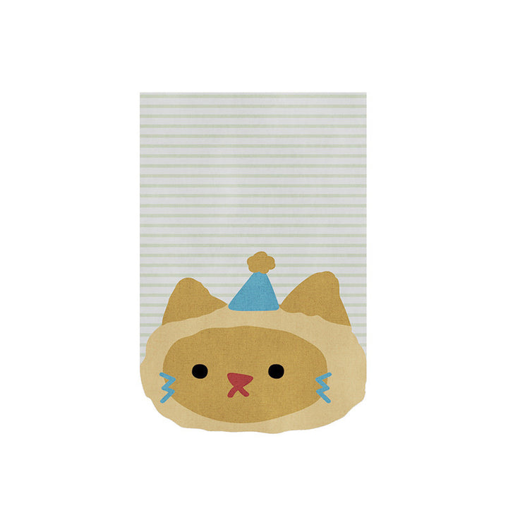 Cute Cartoon Cat Chef Cotton Kitchen Tea Towel