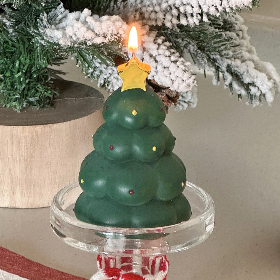 Decorative Snowman Candle