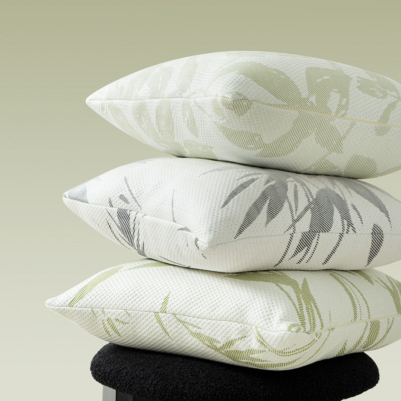 woven decorative pillow