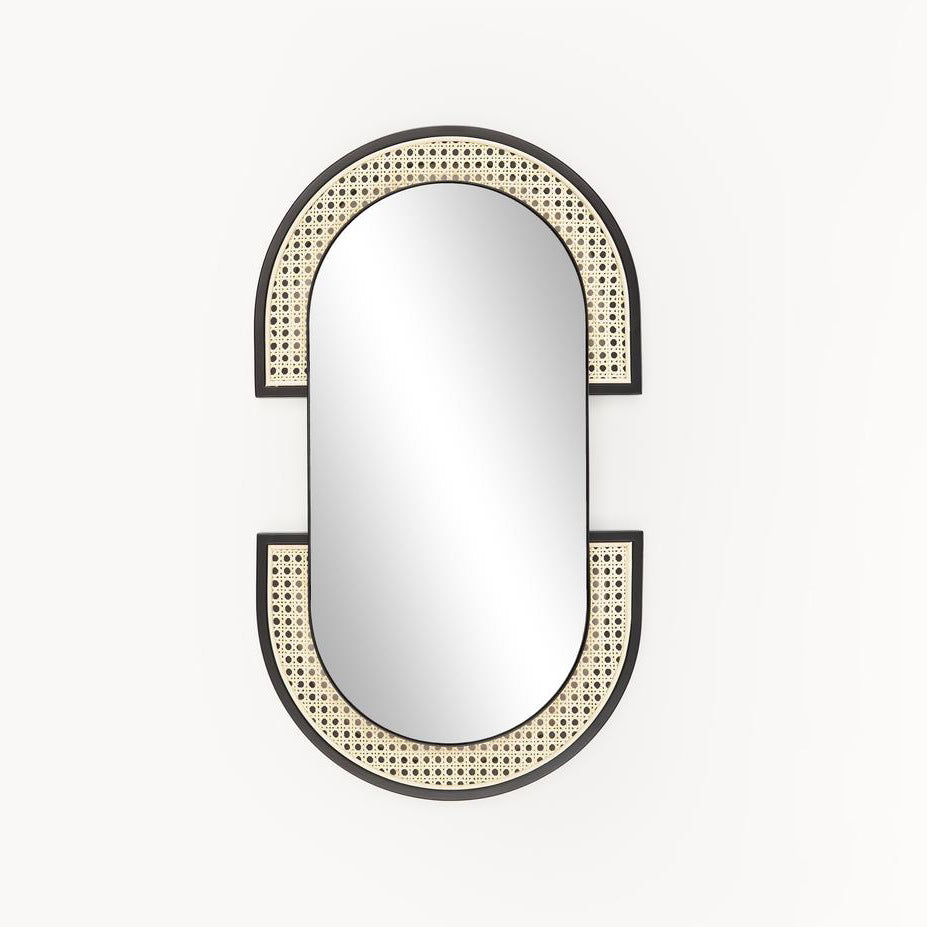Contemporary Arch-Shaped Wall Mirror