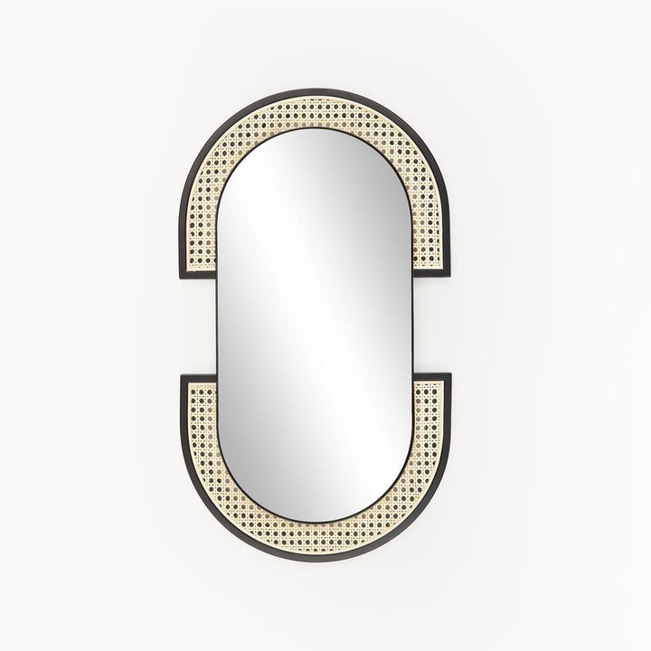 Contemporary Arch-Shaped Wall Mirror