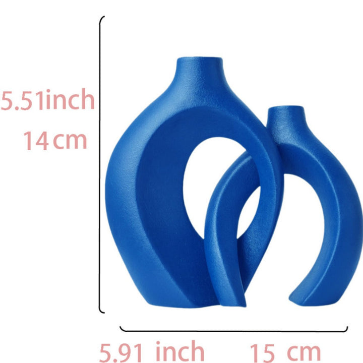 Artistic Abstract Vase Set