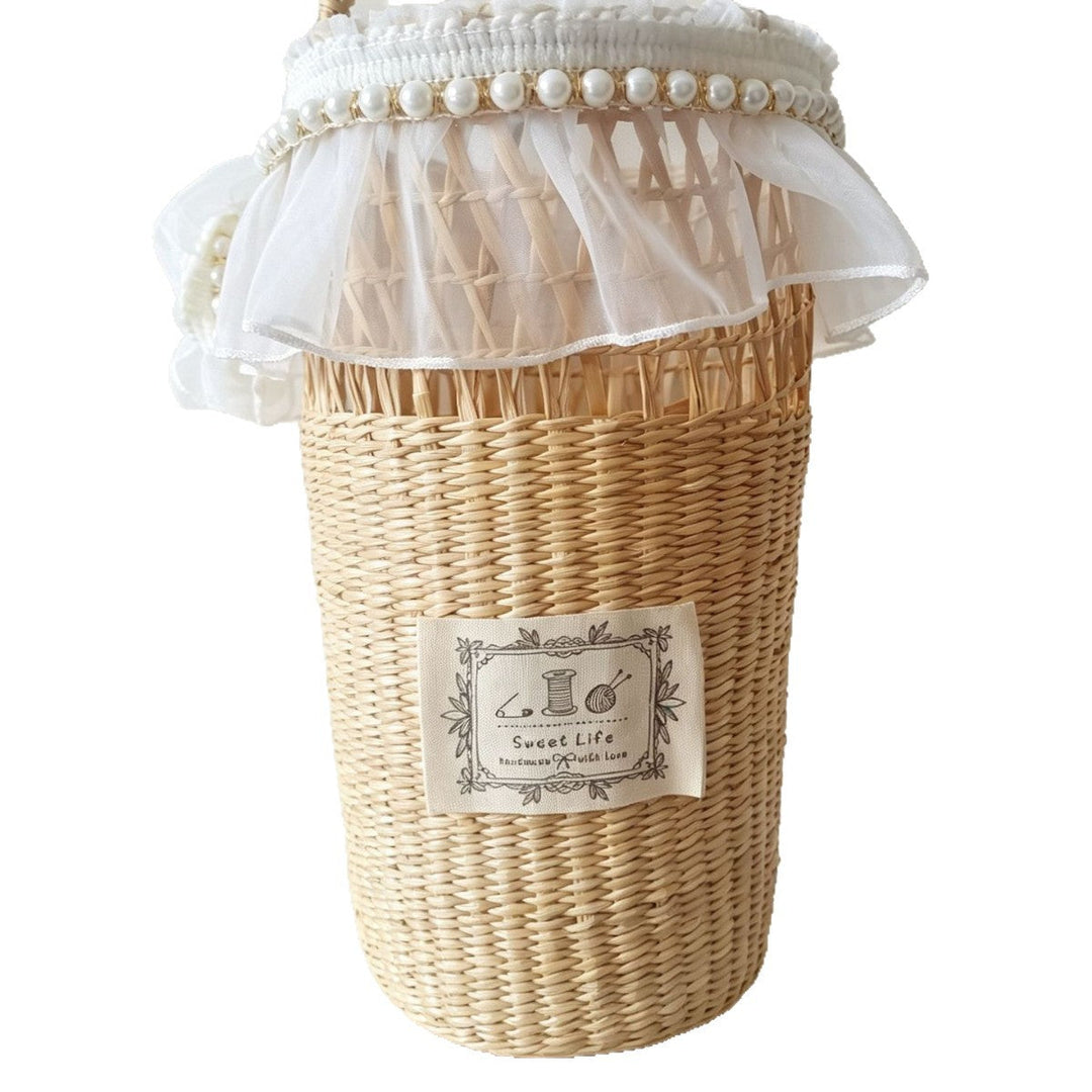 Decorative Woven Wall Planter