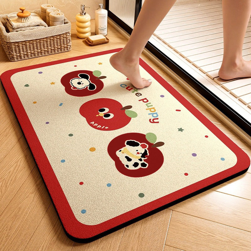 Cute Animal-Themed Memory Foam Bath Mat Avarnia
