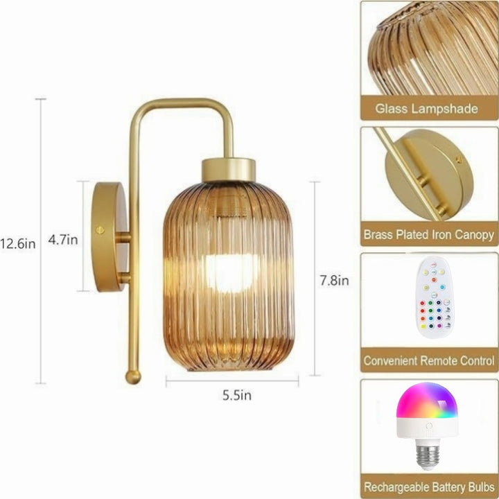 Elegant Glass Chandelier