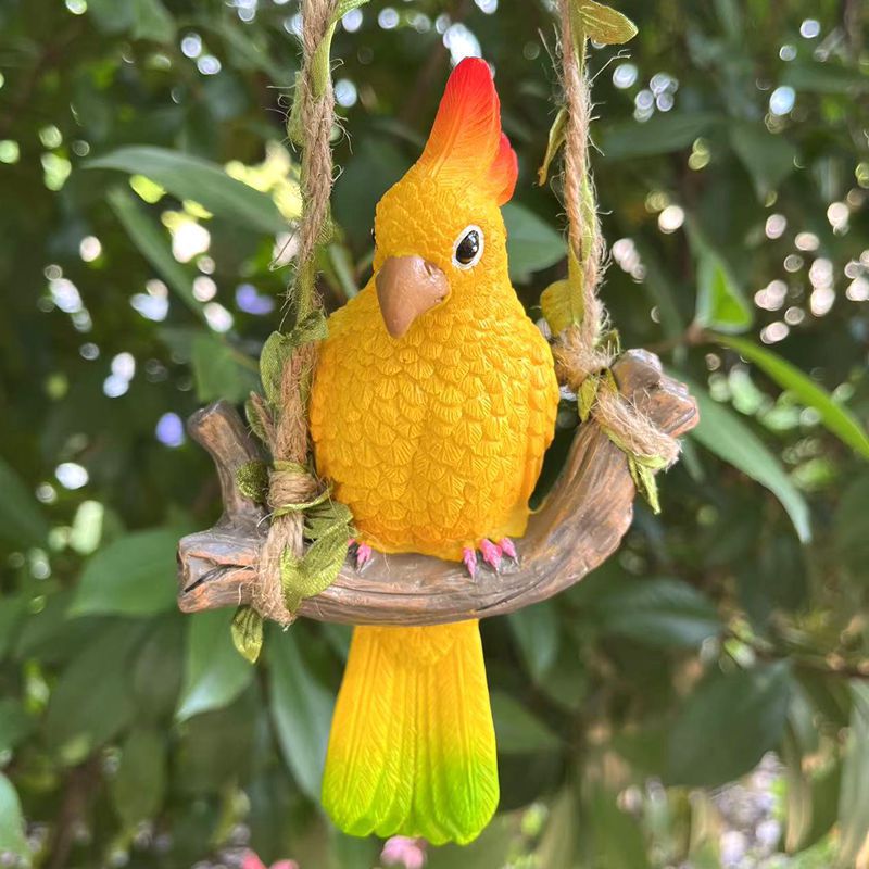 Decorative Parrot Sculpture