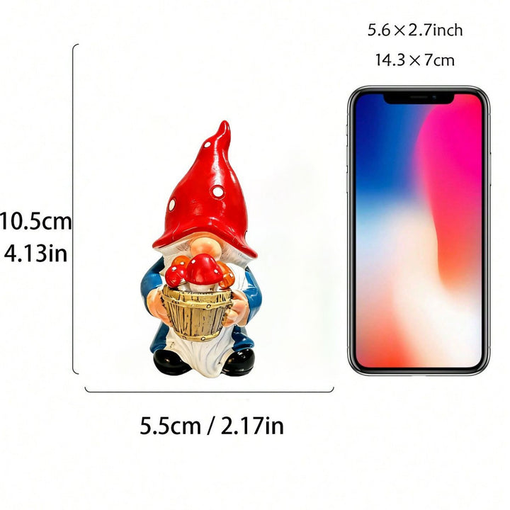 Whimsical Garden Gnome Figurine