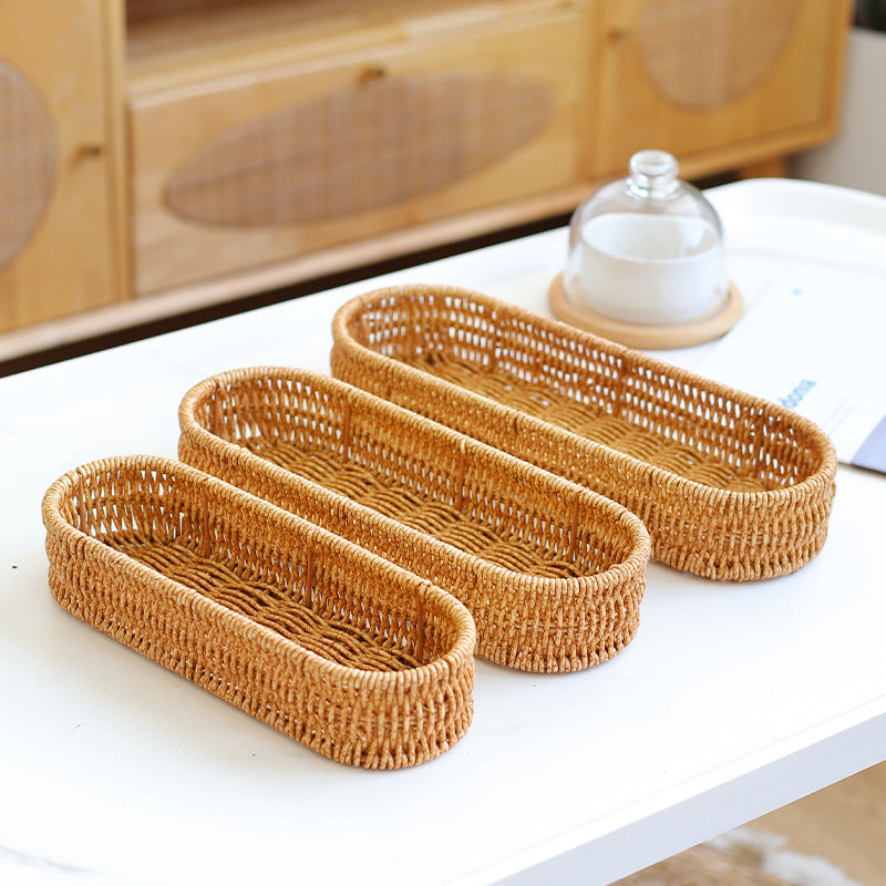 Decorative Braided Storage Bowl
