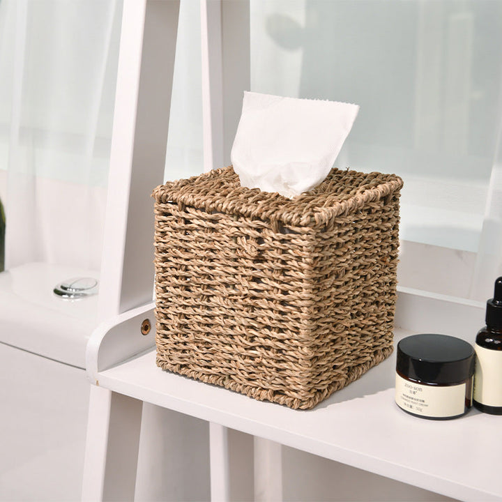 Handwoven Storage Cube