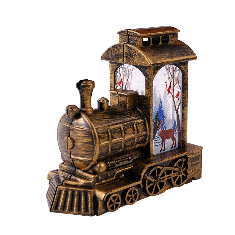 Nostalgic Christmas Train Lantern
