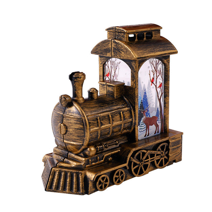 Nostalgic Christmas Train Lantern