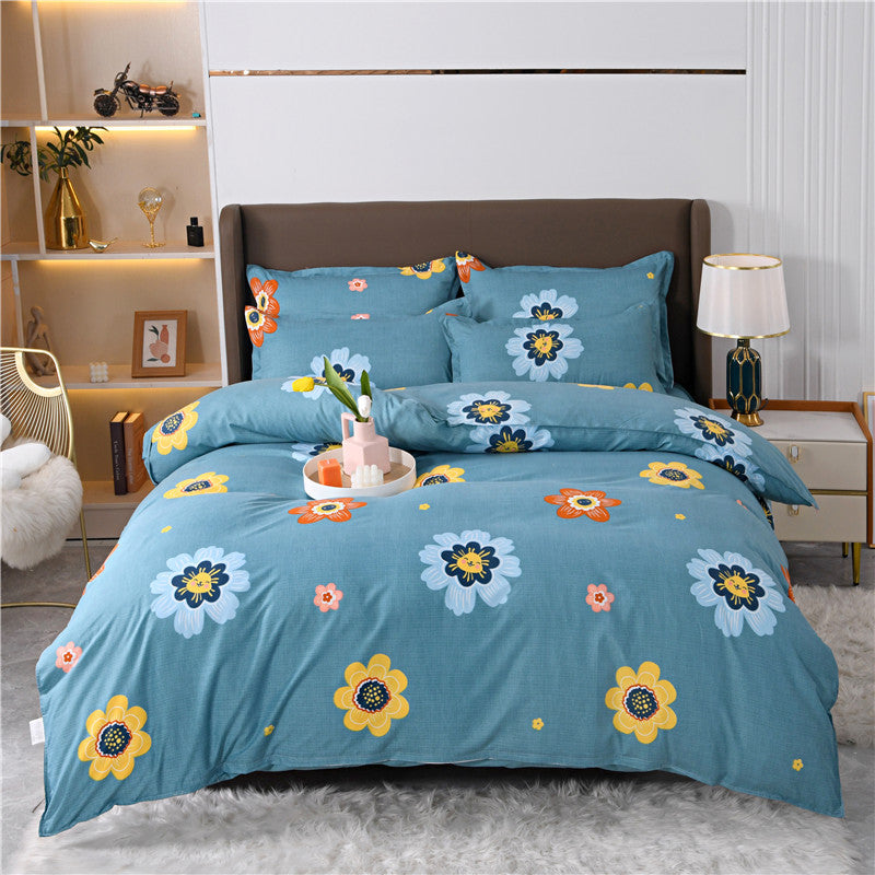 Floral Patterned Duvet Cover Set