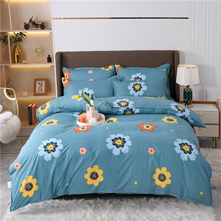 Floral Patterned Duvet Cover Set