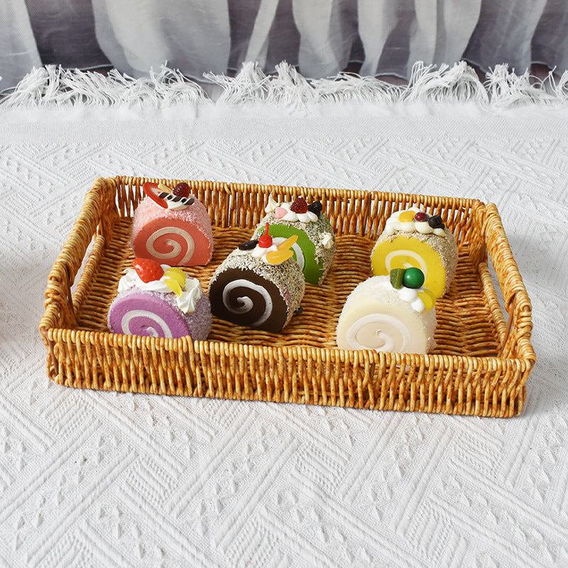 Handcrafted Woven Serving Tray 1789539525
