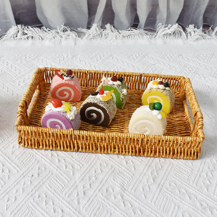 Handcrafted Woven Serving Tray 1789539525