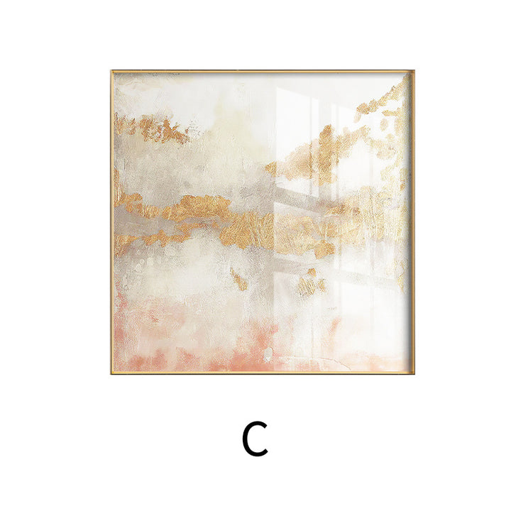 Abstract Textured Framed Wall Art
