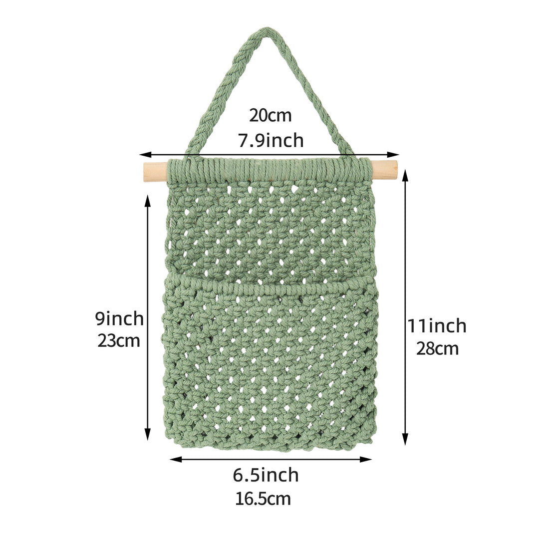Macrame Wall Organizer