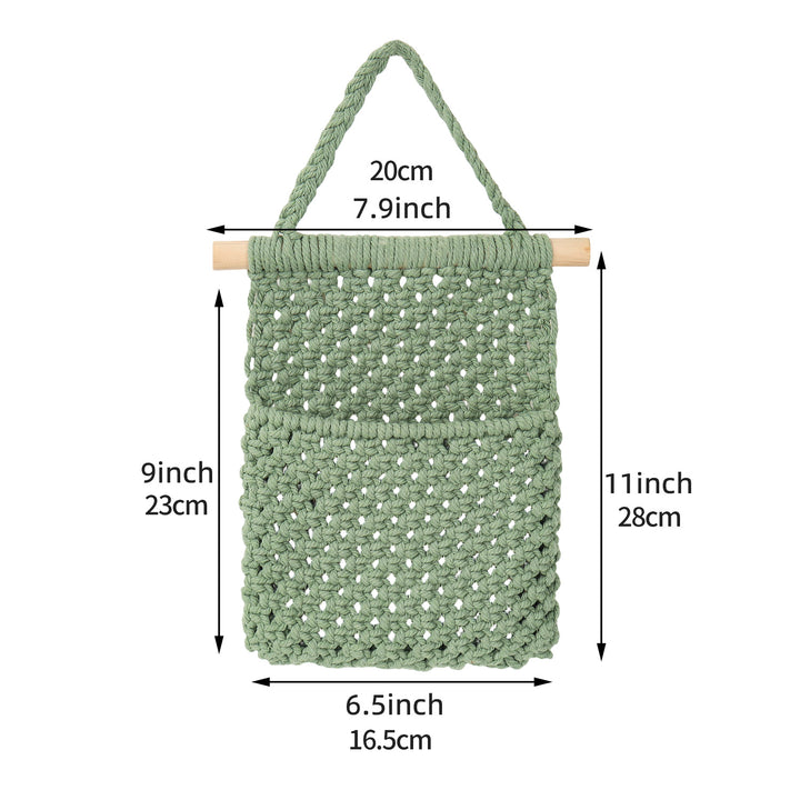 Macrame Wall Organizer