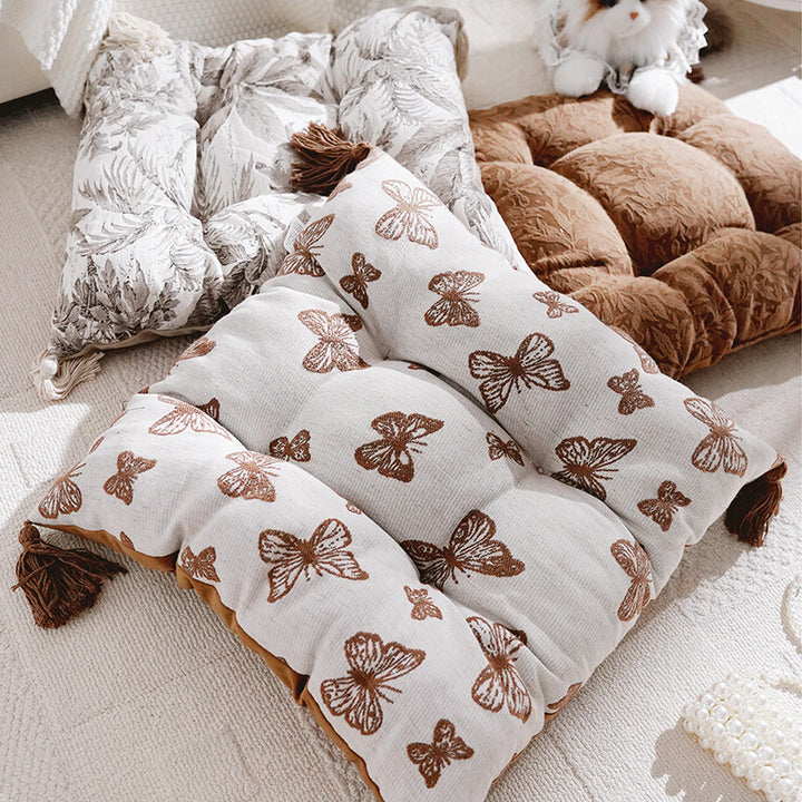 Botanical Print Throw Pillow