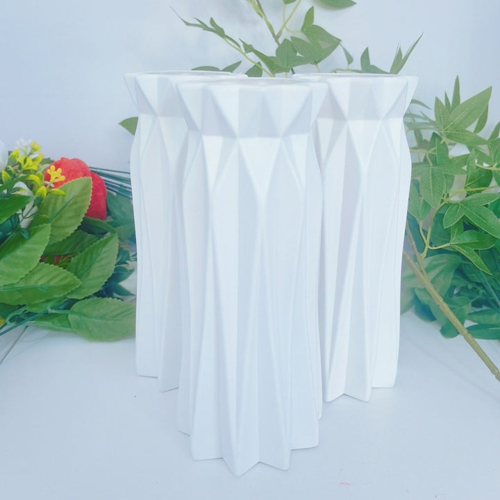 Decorative Geometric Flower Vase