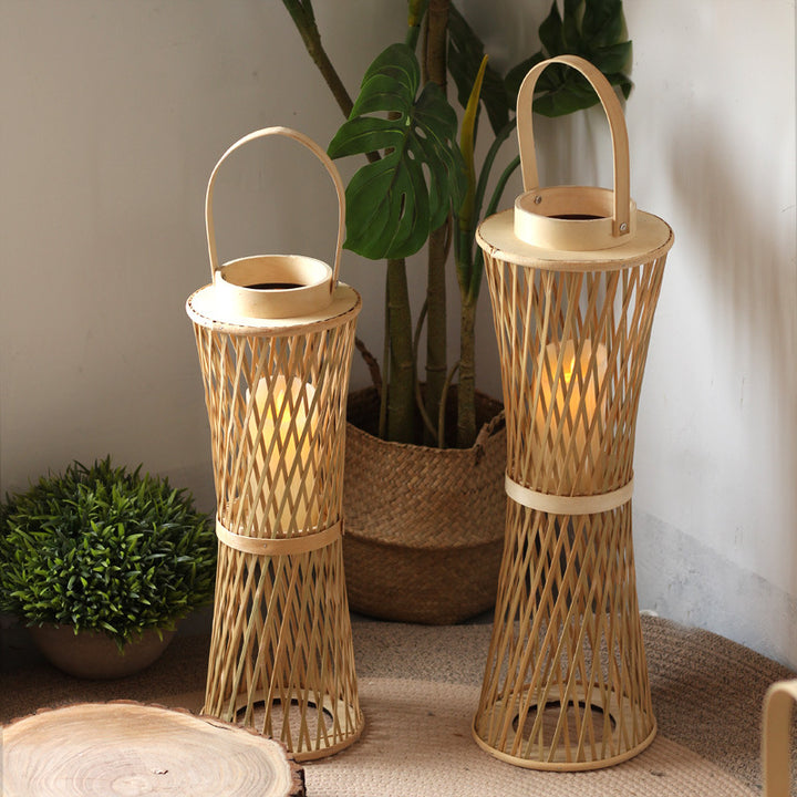Elegant Lantern made of Rattan
