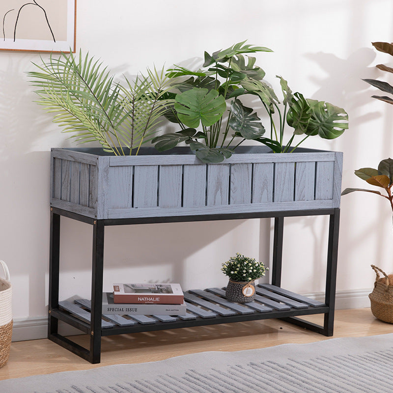 Wooden Planter Stand