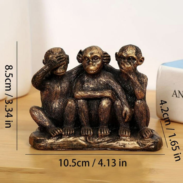 Decorative Three Wise Monkeys Figurine