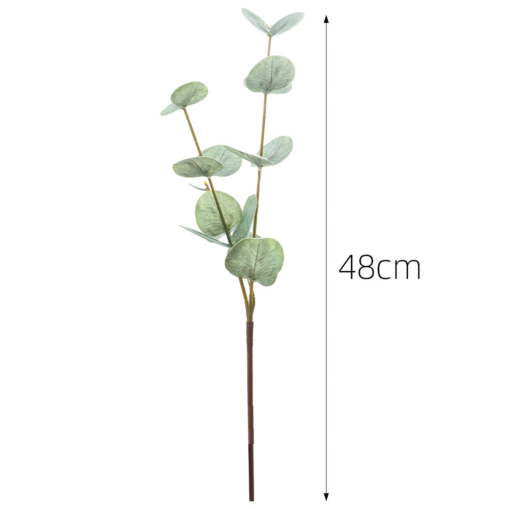 Artificial plant with elegant eucalyptus leaves