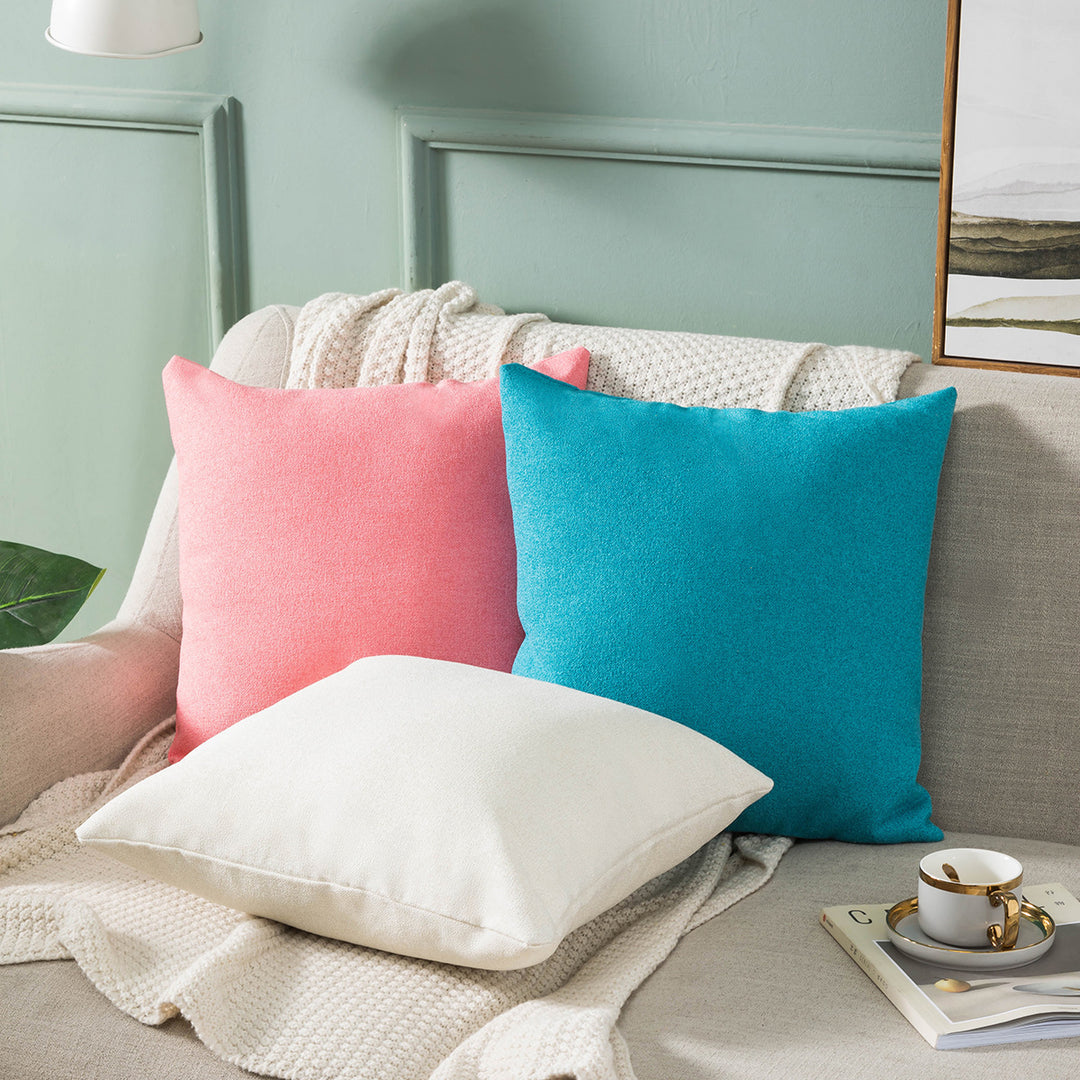 Soft Textured Decorative Throw Pillow