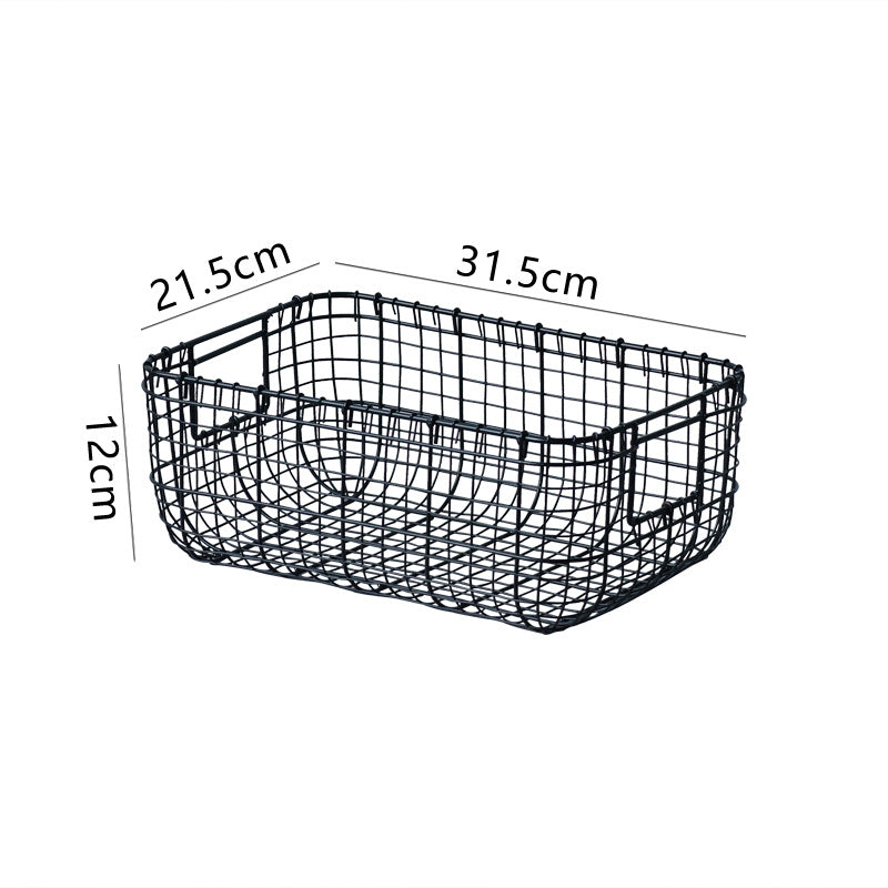 Metal Wire Storage Basket