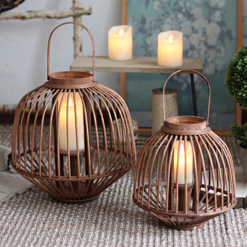 Decorative Rattan Lantern