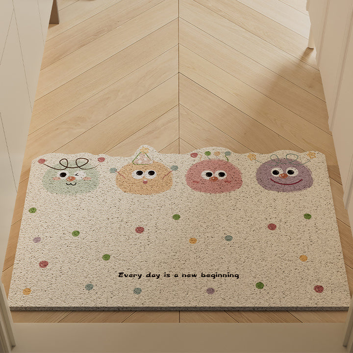 Fun Character Welcome Mat