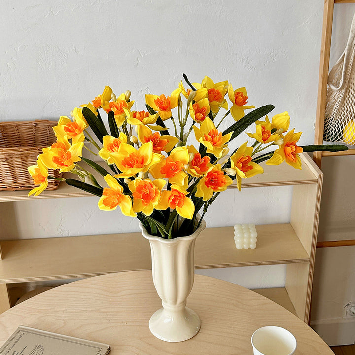 Lifelike Decorative Orchid Stem