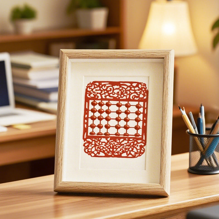 Decorative Abacus Wall Art Frame