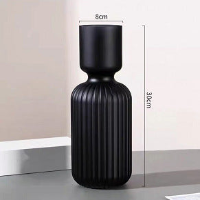 Elegant Textured Ceramic Vase